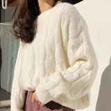 Beautiful 2020 new winter Hot selling women's fashion casual warm woolen top -MAWFHWT001C