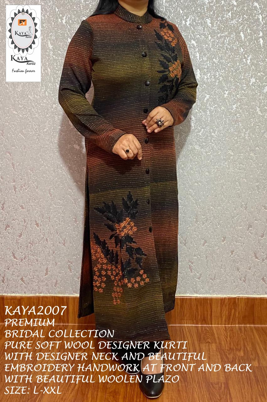Handmade Woolen Kurti Design Woolen Kurti Designs Images Party