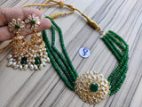 RITZ, KUNDAN CHOKER NECKLACE SET FOR WOMEN -RIKCNSW001