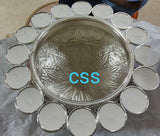 ANTIQUE FINISH GERMAN SILVER URLI WITH DETACHABLE DIYA LIGHTING RING-SNASUDL001