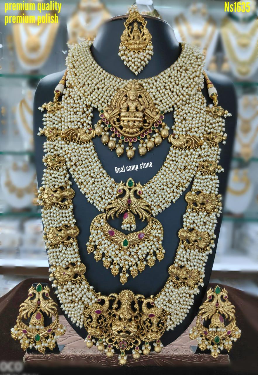 Modern bridal jewellery set Clearance