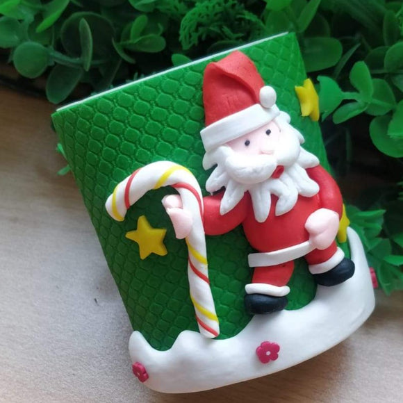 SANTA PEN STAND,A CHRISTAMS GIFT  FOR KIDS ON CHRISTMAS-BLSSD002PS