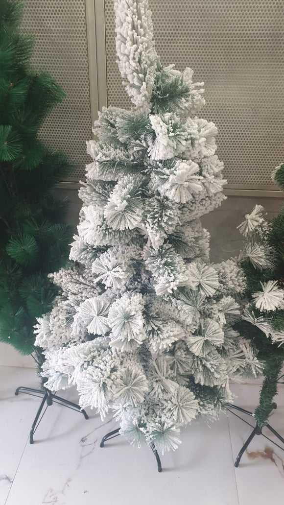 SNOW PINE TREE OR CHRISTMAS TREE  DECORATION FOR CHRISTMAS( 5 FEET )-PHCT001