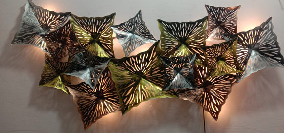Abstract Star wall Decor(Star Zara) with LED lighting-ASTHDWD001