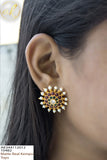 SARANGINI, TRADITIONAL SOUTH INDIAN STYLE KEMP EARRINGS / KEMP STUDS FOR WOMEN -BTKS001S