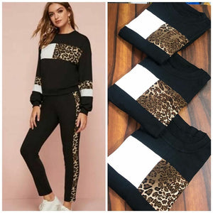 TRENDY SKIN FIT TRACKSUIT FOR WOMEN -SHOSTS001BW