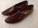 DEEP BROWN  PISHORI JUTTI FOR ABSOLUTE RAJWARI STYLE FOR MEN -JCM001DB