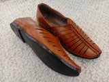 BROWN  TAN PISHORI JUTTI FOR ABSOLUTE RAJWARI STYLE FOR MEN -JCM001DBT