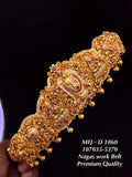 LORD BALAJI GOLD FINISH NAGAS DESIGN BRIDAL HIPBELT FOR WOMEN-VCHB001