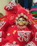 VALENTINES  SPECIAL RED POSHAK FOR KANHAJI FROM ROHIT POSHAK  - RPRP001