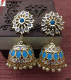 PREMIUM QUALITY JADAU JUMKA FOR WOMEN -MOMSE001J