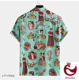 TRENDY, DESIGNER PRINTED SHIRT FOR MEN-SANPSM001T