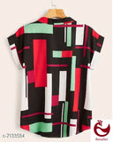 BLACK COLOR, DESIGNER PRINTED SHIRT FOR MEN-SANPSM001BC