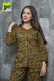 COTTON NIGHT SUIT WITH HAND BLOCK PRINTS FOR WOMEN -MAWNSB001B