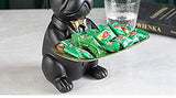 Sitting  Bulldog Tabletop Storage Tray /Party  Platter-PHPP001BDS