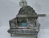 DIETY THRONE OR SIMHASAN IN GERMAN SILVER -SNDT001