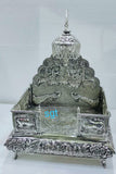 DIETY THRONE OR SIMHASAN IN GERMAN SILVER -SNDT001