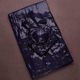 CELEBRITY  PRUSSIAN BLUE COLOR SEQUINS SAREE FOR WOMEN-21ESSW001PB