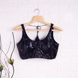 CELEBRITY  PRUSSIAN BLUE COLOR SEQUINS SAREE FOR WOMEN-21ESSW001PB