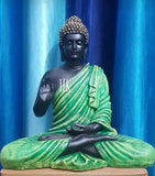 Black Big Buddha Statues -Meditation(Ashirwad Mudra)-SKDBS001B