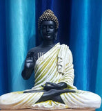 Black Big Buddha Statues -Meditation(Ashirwad Mudra)-SKDBS001B