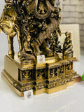 Big Size Hand Crafted Goshala Krishna Statue in Pure Brass -DEV001GK