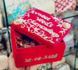 RED VELVET  CUSTOMISED KALEERA BOX-PPKB001