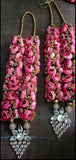 PAIR OF 2 , ROMANTIC ROSE VARMALA/GARLANDS  FOR WEDDING-PUNEVM001