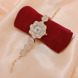 AMERICAN DIAMOND TRENDY WATCH FOR WOMEN -SKDWM001