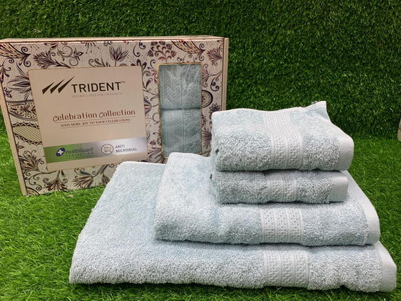 LUXURY TOWEL SET BY TRIDENT-GITS001