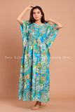 V5 COUTURE NEW SUMMER LAUNCH PRINTED COTTON KAFTAN FOR WOMEN -KFVG5001TB