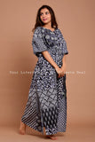 V5 COUTURE NEW SUMMER LAUNCH PRINTED COTTON KAFTAN FOR WOMEN -KFVG5001DB