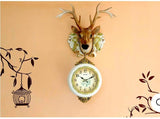 ROYAL REIN DEER HANGING DESIGNER ANALOG CLOCK-MCAC001