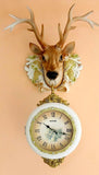 ROYAL REIN DEER HANGING DESIGNER ANALOG CLOCK-MCAC001