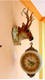 ROYAL REIN DEER HANGING DESIGNER ANALOG CLOCK-MCAC001