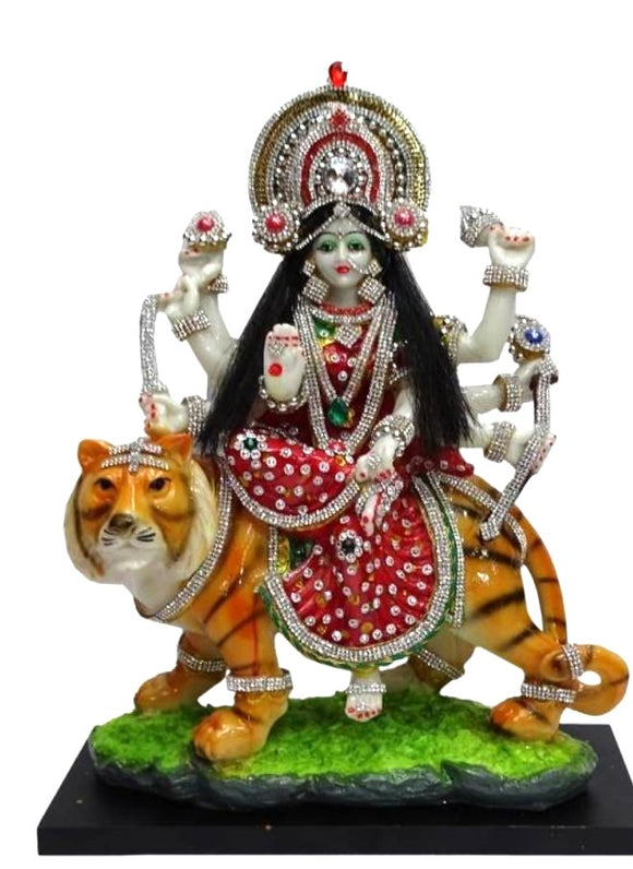 Durga Mata/Sherowali Maa Durga  Devi Ma Jagdamba Ma Sculpture   Idol Murti  -GANUDM001M