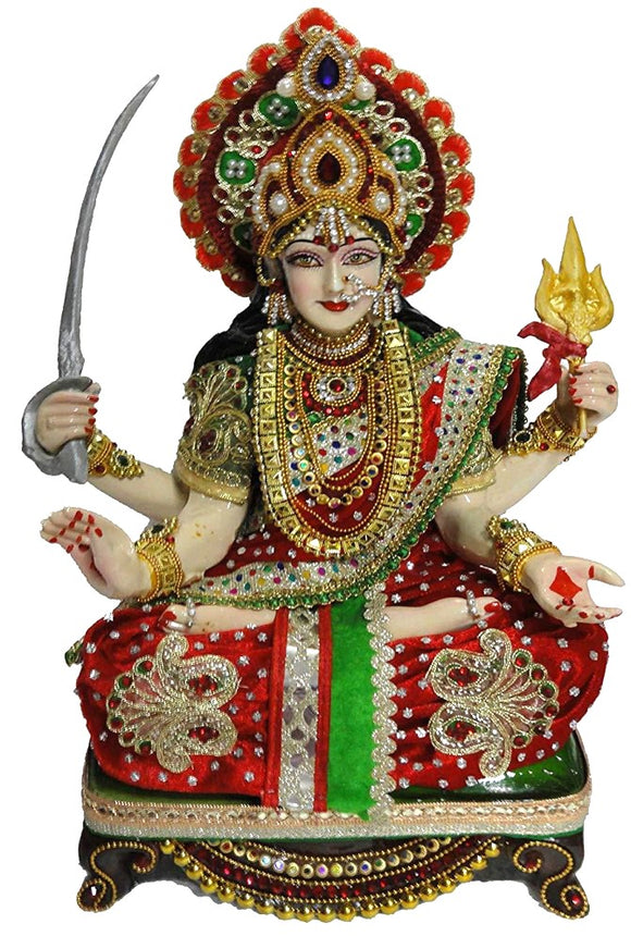 Durga Mata/  Devi Ma Jagdamba Ma Sculpture Idol Murti -GANUDM001