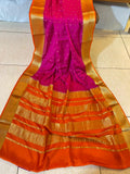 Authentic Pure Mysore Silk Saree For Women-MOEMSS001MO