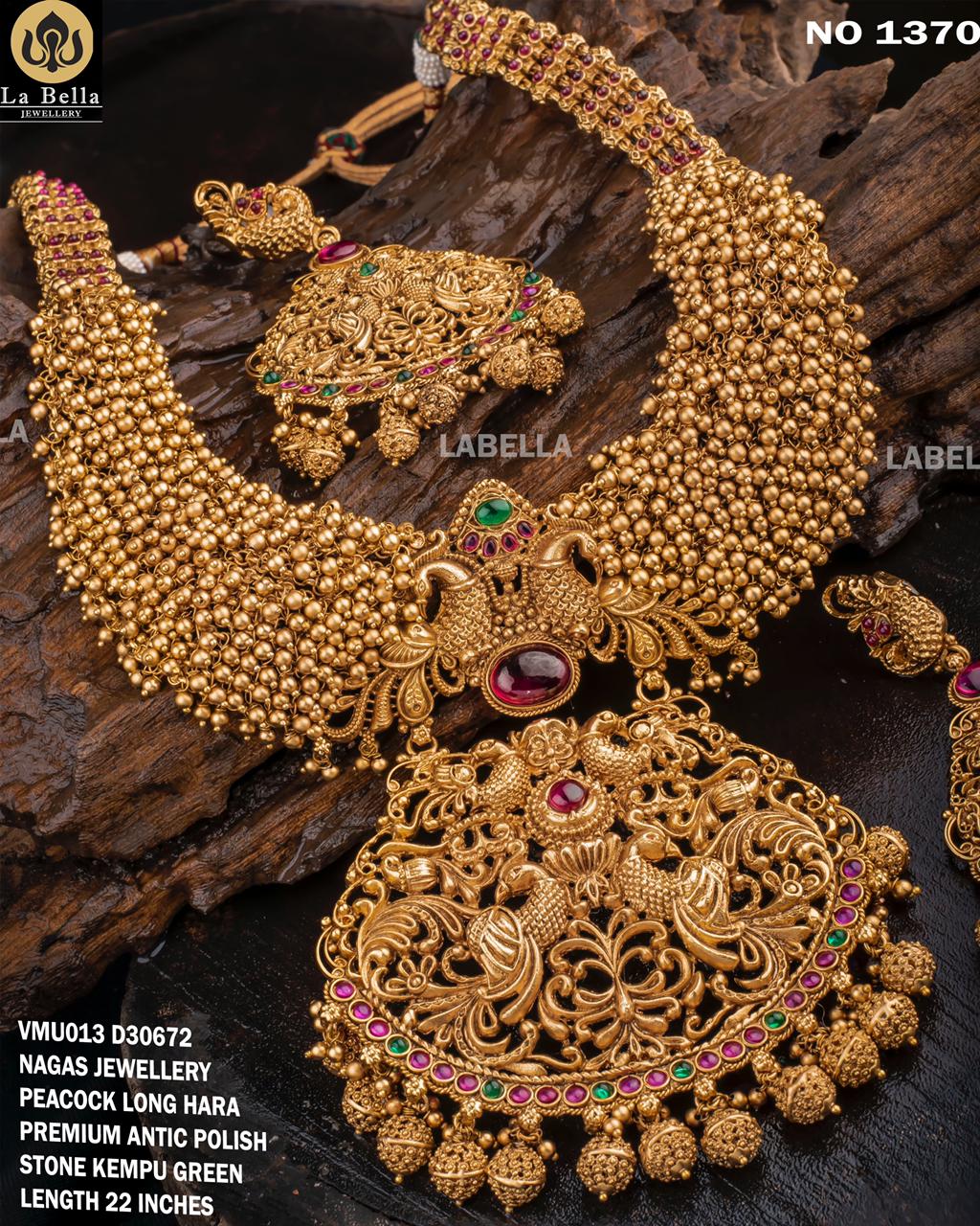TARINIKA Antique Gold Plated Dara Long Necklace Set India | Ubuy