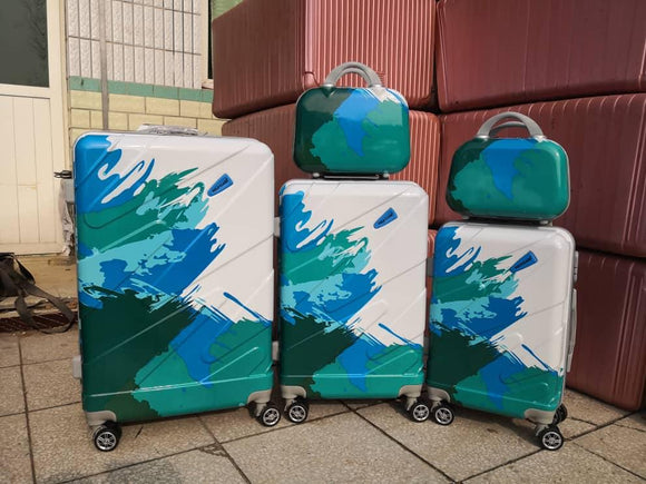 75% OFF on Safari Pentagon 3 Pcs Set Polypropylene Red Hardsided Luggage, 4  Wheel Trolley Bag Set of Cabin, Medium, Large on Amazon | PaisaWapas.com