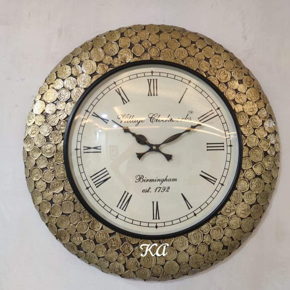 Vintage Coin wall clock-SKDVWC001