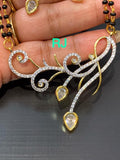 RAAGA, DIAMOND STYLE MANGAL SUTRA SET FOR WOMEN-RITZMSWR