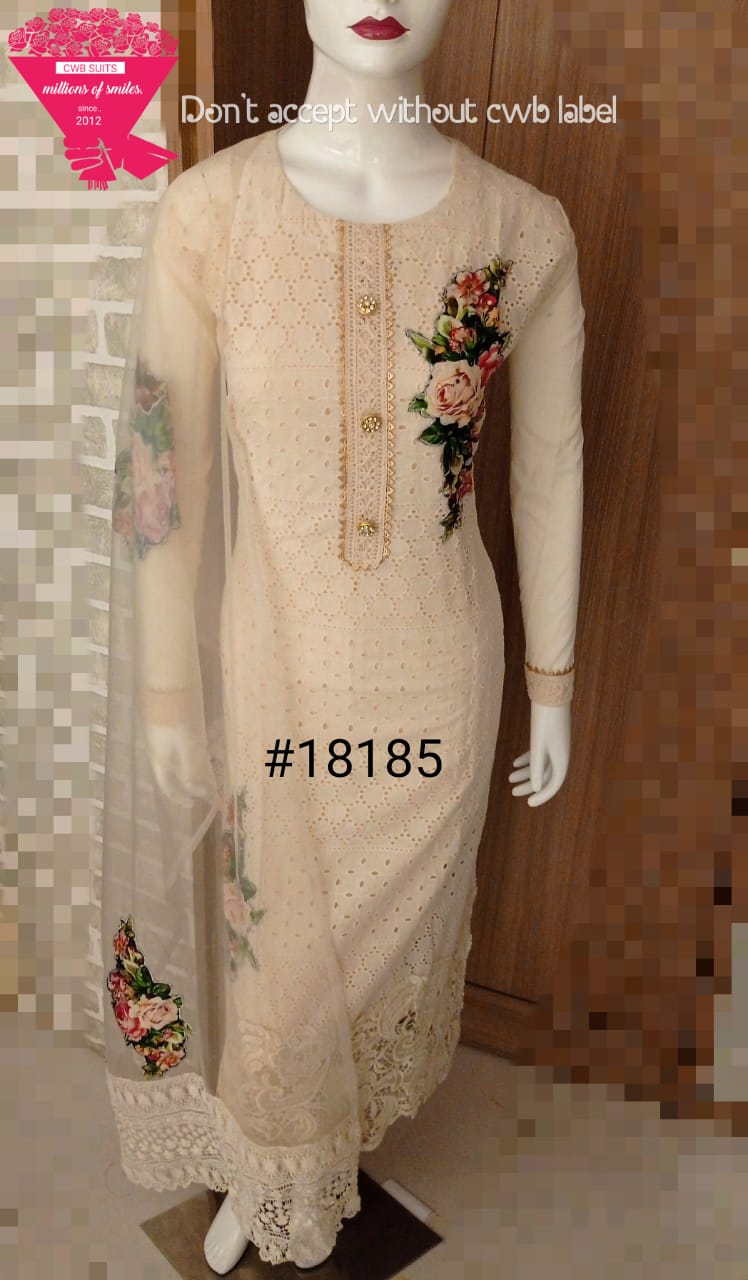 Buy Ombre Salwar Suit With Tilla Patch Embroidery, Kashmir Embroidery,  Embroidered Designer Outfit, Party Wear Salwar Kameez Online in India - Etsy