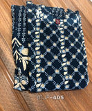 Beautiful Printed Rayon Cotton gown with Pocket on Both side-RESHKWB001