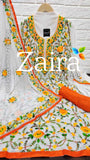 GARIMA, PHULKARI EMROIDERY GEORGETTE SALWAR SUIT MATERIAL FOR WOMEN-RGPSSW001