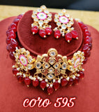 CORO, BEAD CHOKER NECKLACE SET FOR WOMEN -CORONSW001