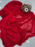 Karachi Chikan handwork dress material-OBCWKM001