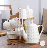 British Porcelain Coffee/Tea Set (Set of 24 pieces)-SKDBTS001