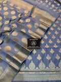 Madhuri, Beautiful Pure Banarasi Silk Zari Weaving Suit with Banarasi Silk Duppatta-MADHUSS001M