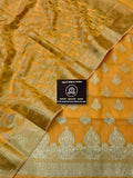 Madhuri, Beautiful Pure Banarasi Silk Zari Weaving Suit with Banarasi Silk Duppatta-MADHUSS001M